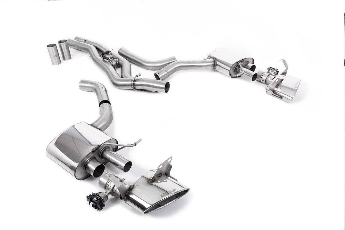 Milltek Audi RS7 C8 4.0 V8 Cat-back Exhaust BI-TURBO (NON OPF/GPF US/ROW MODELS) (2019 and Later) - EC Approved