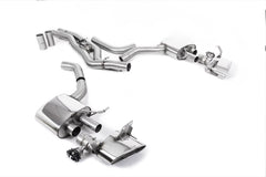 Milltek Audi RS7 C8 4.0 V8 Cat-back Exhaust BI-TURBO (NON OPF/GPF US/ROW MODELS) (2019 and Later) - EC Approved