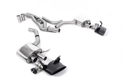 Milltek Audi RS7 C8 4.0 V8 Cat-back Exhaust BI-TURBO (NON OPF/GPF US/ROW MODELS) (2019 and Later) - EC Approved
