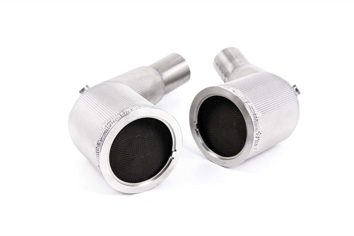 Milltek Audi S8 D5 4.0 TFSI V8 SALOON / SEDAN (OPF/GPF UK/EURO MODELS) (2020 and Later) Cat-back Exhaust - Requires Stage 2 ECU Software