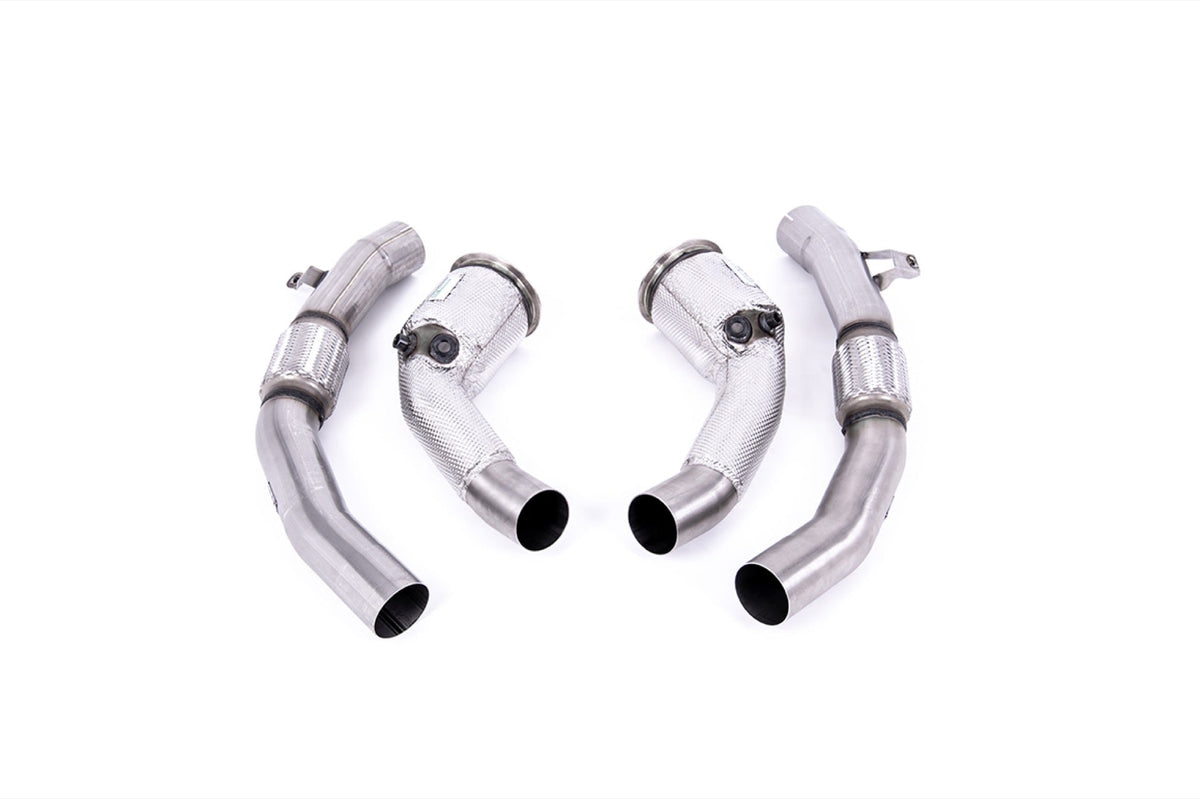 Milltek Audi S8 D5 4.0 TFSI V8 SALOON / SEDAN (OPF/GPF UK/EURO MODELS) (2020 and Later) Cat-back Exhaust - Fits to Milltek Sport OPF/GPF Back System include OPF/GPF Bypass - Requires Stage 2 ECU Software