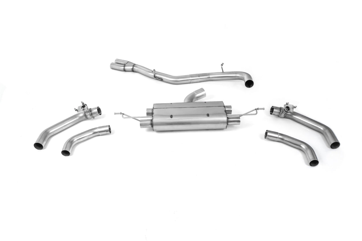 Milltek Audi RSQ3 2.5T SPORTBACK & SUV (OPF/GPF EQUIPPED MODELS ONLY) (2020 and Later) Tailpipes - ECE R59 Approved