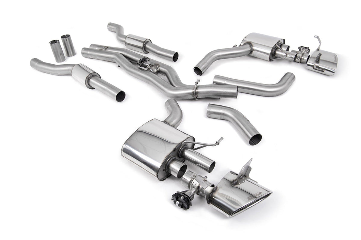 Milltek Audi RS7 C8 4.0 V8 BI-TURBO (NON OPF/GPF US/ROW MODELS) (2019 and Later) - Requires OE system to be Cut - Designed for Customers who will be upgrading to Turbo Back in the Future
