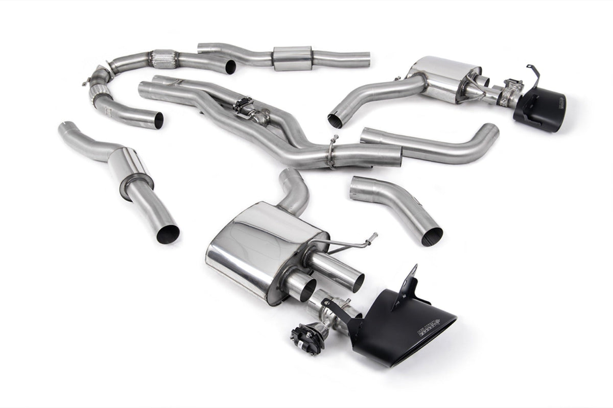 Milltek Audi RS7 C8 4.0 V8 Cat-back Exhaust BI-TURBO (NON OPF/GPF US/ROW MODELS) (2019 and Later) - Does not requires cutting of the OE system