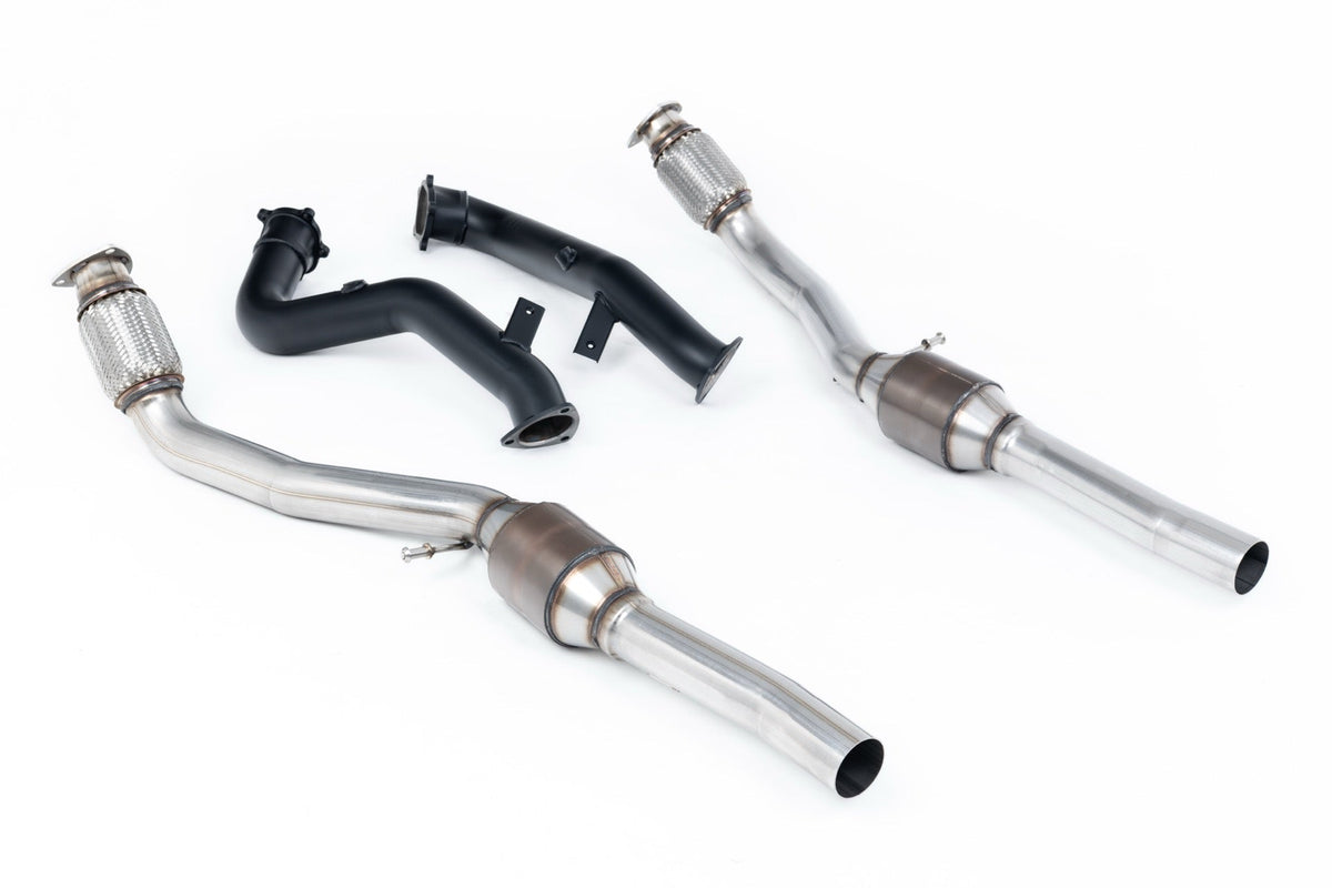 Milltek Audi S8 D4 4.0 TFSI QUATTRO TIPTRONIC (2013 to 2018) - Requires a Stage 2 ECU remap Fits only with Milltek Sport Cat Back (lambda cables need extending)