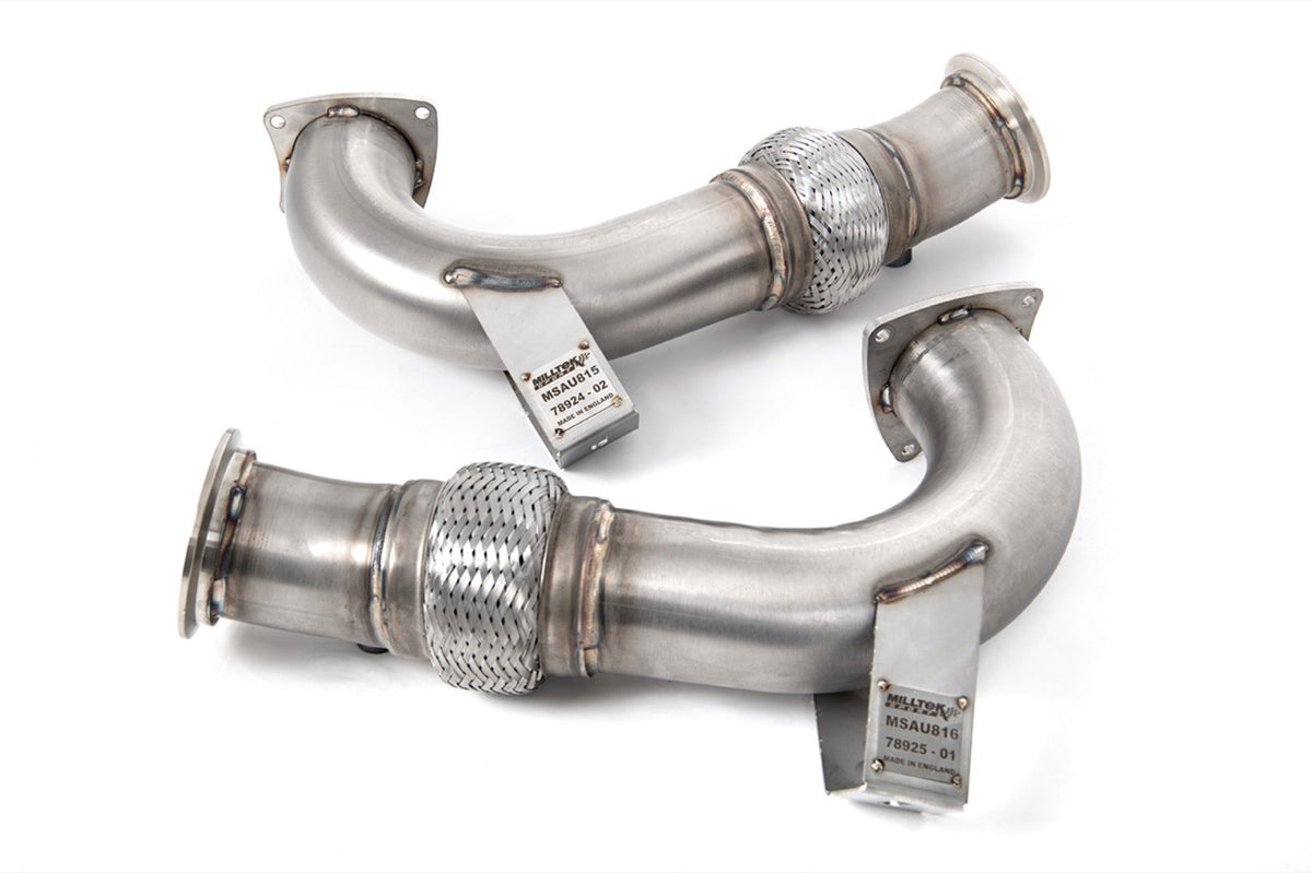 Milltek Audi R8 V10 5.2L GEN 2 (OPF/GPF EQUIPPED MODELS ONLY) (2020 and Later) Cat-back Exhaust - Fits to OE Cats & Milltek Sport or OE OPF/GPF Back Systems