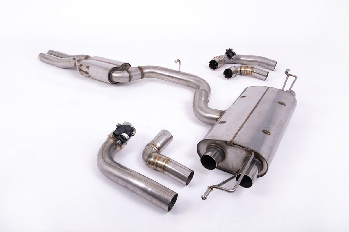 Milltek Audi RS3 SPORTBACK 400PS (8Y MQB EVO) Cat-back Exhaust - OPF/GPF MODELS (2021 and Later) - Resonated - ECE Approved
