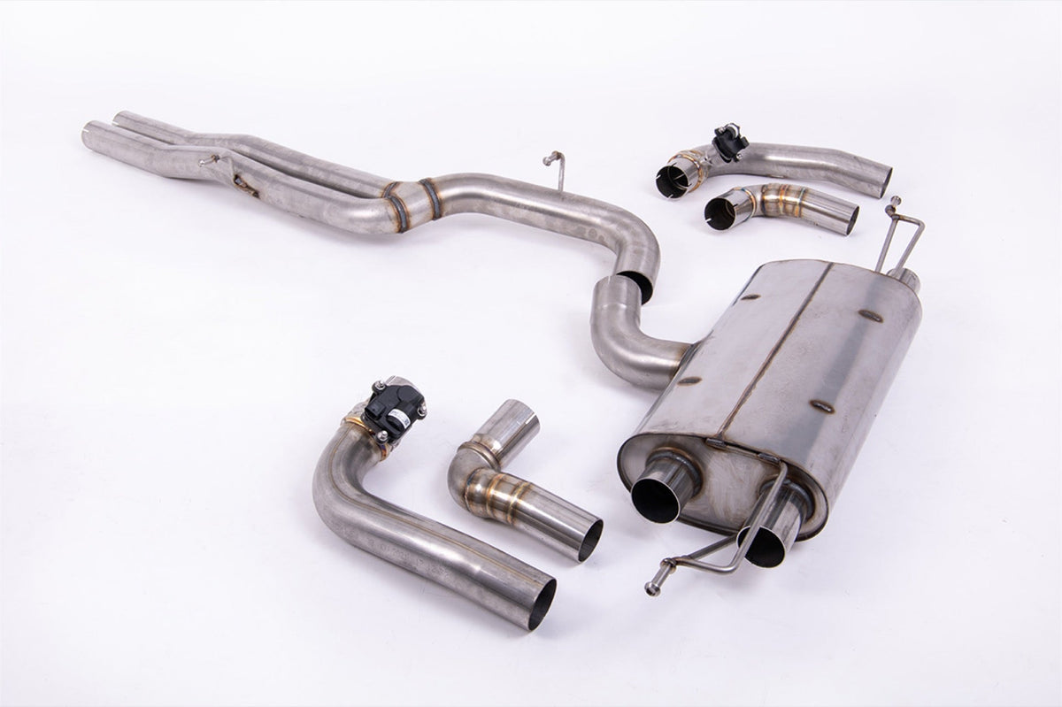 Milltek Audi RS3 SPORTBACK 400PS (8Y MQB EVO) Cat-back Exhaust - OPF/GPF MODELS (2021 and Later) - Non Resonated