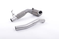 Milltek Large Bore Downpipe & Hi-Flow Sports Cat (Milltek cat-back) Golf MK7 GTI 2013-2016 (SSXVW261_2)