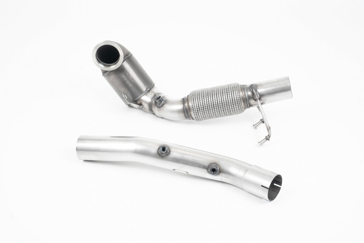 Milltek Cast Downpipe 200 Cell HJS Cat + GPF/OPF Bypass fits Milltek Cat-back Golf MK7.5 GTI P.Pack GPF/OPF 2019-2020 (SSXVW539)