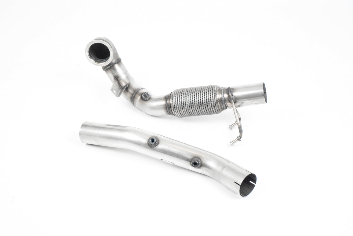 Milltek GPF/OPF Bypass Cast Downpipe Decat fits Milltek Cat-back Golf MK7.5 GTI P.Pack GPF/OPF 2019-2020 (SSXVW543)