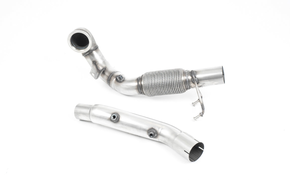 Milltek GPF/OPF Bypass Cast Downpipe Decat fits OE Cat-back Golf MK7.5 GTI P.Pack GPF/OPF 2019-2020 (SSXVW544)
