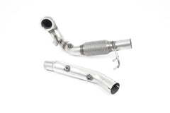 Milltek GPF/OPF Bypass Cast Downpipe Decat fits OE Cat-back Golf MK7.5 GTI P.Pack GPF/OPF 2019-2020 (SSXVW544)