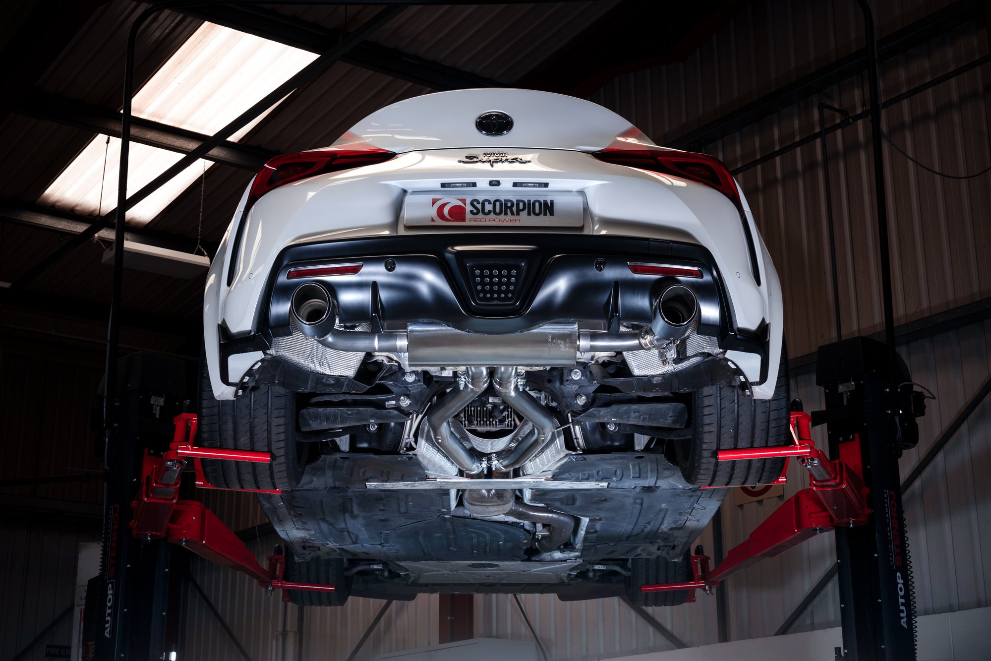 Toyota Supra A90 3.0T GPF Models Only Non Res GPF Back Valved - Scorpion