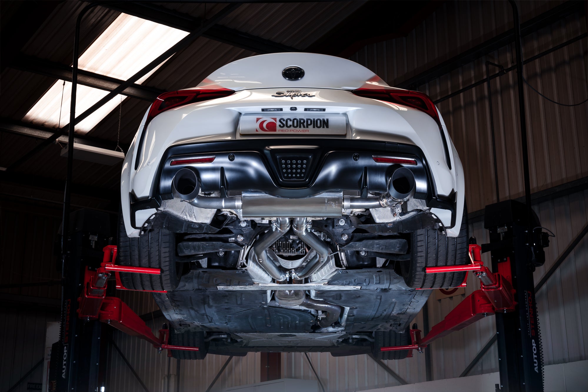 Toyota Supra A90 3.0T GPF Models Only Non Res GPF Back Valved - Scorpion