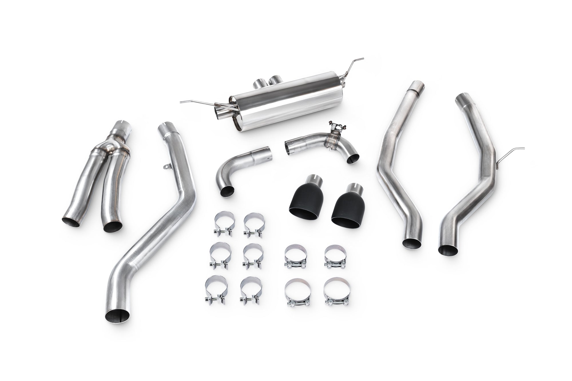 Toyota Supra A90 - 3.0T Non-GPF (ROW) Cat-back Black Ceramic Daytona - Scorpion