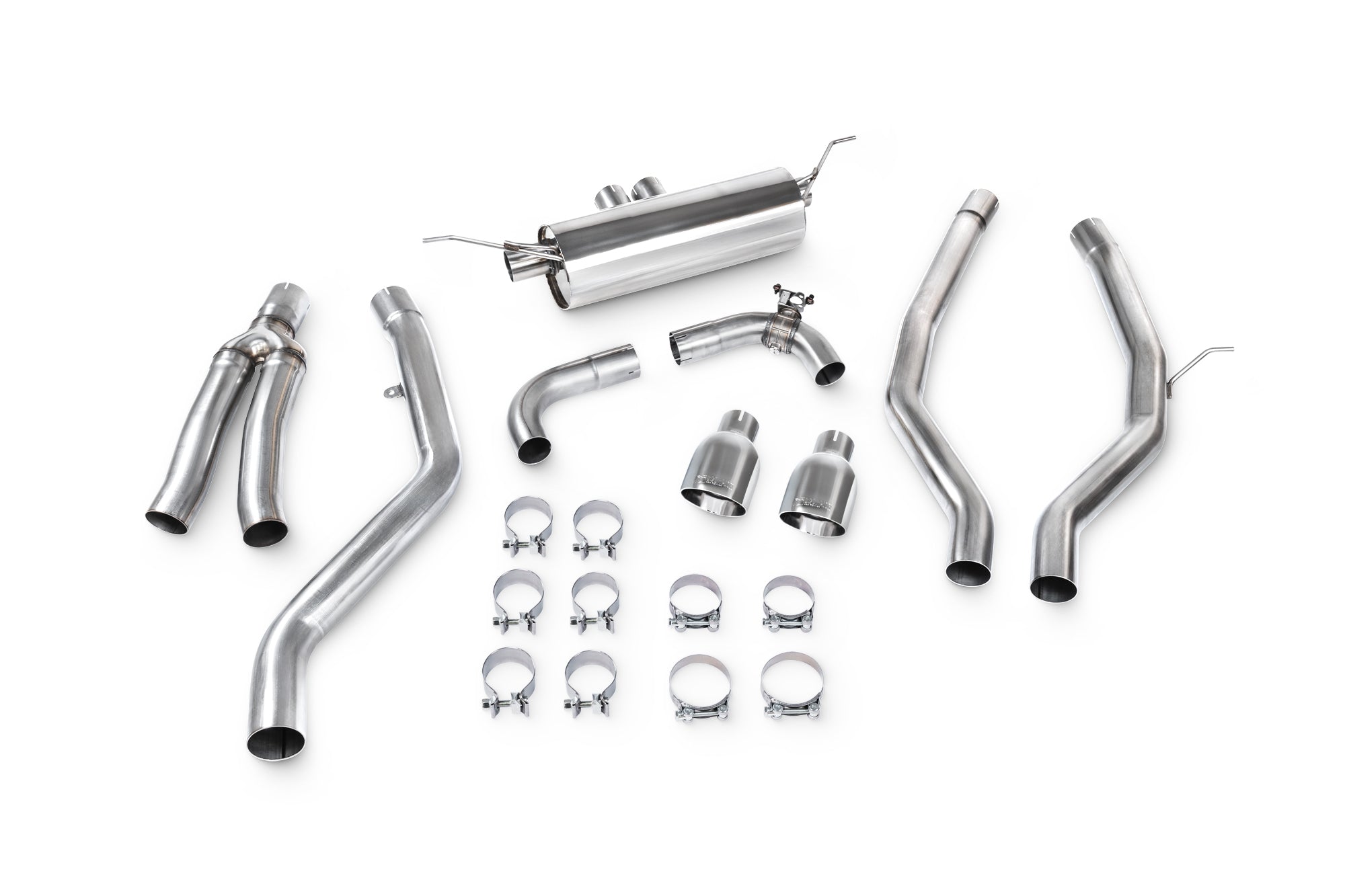 Toyota Supra A90 - 3.0T Non-GPF (ROW) Cat-back Polished Daytona - Scorpion
