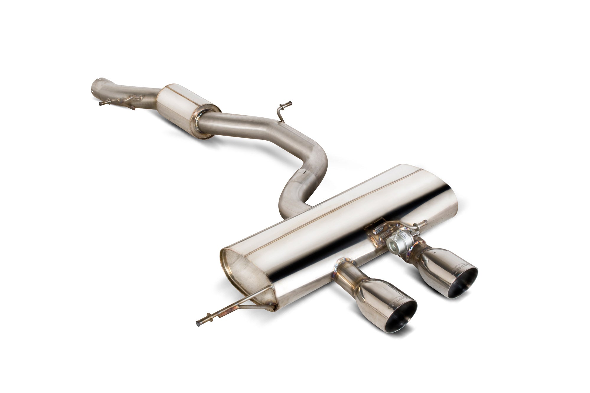 Volkswagen Golf Mk6 R 2.0 Tsi Resonated cat-back system - Scorpion