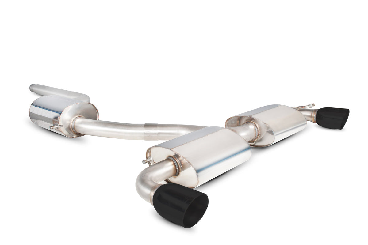 Volkswagen Scirocco R Resonated cat-back system - Scorpion