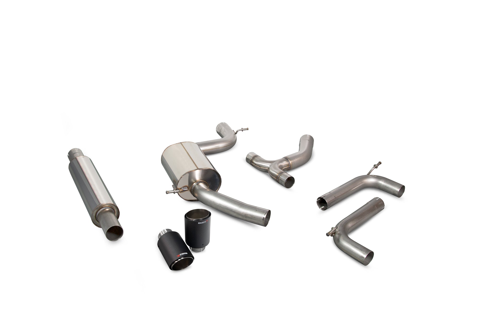 Volkswagen Golf MK7 Gti Resonated cat-back system - Scorpion