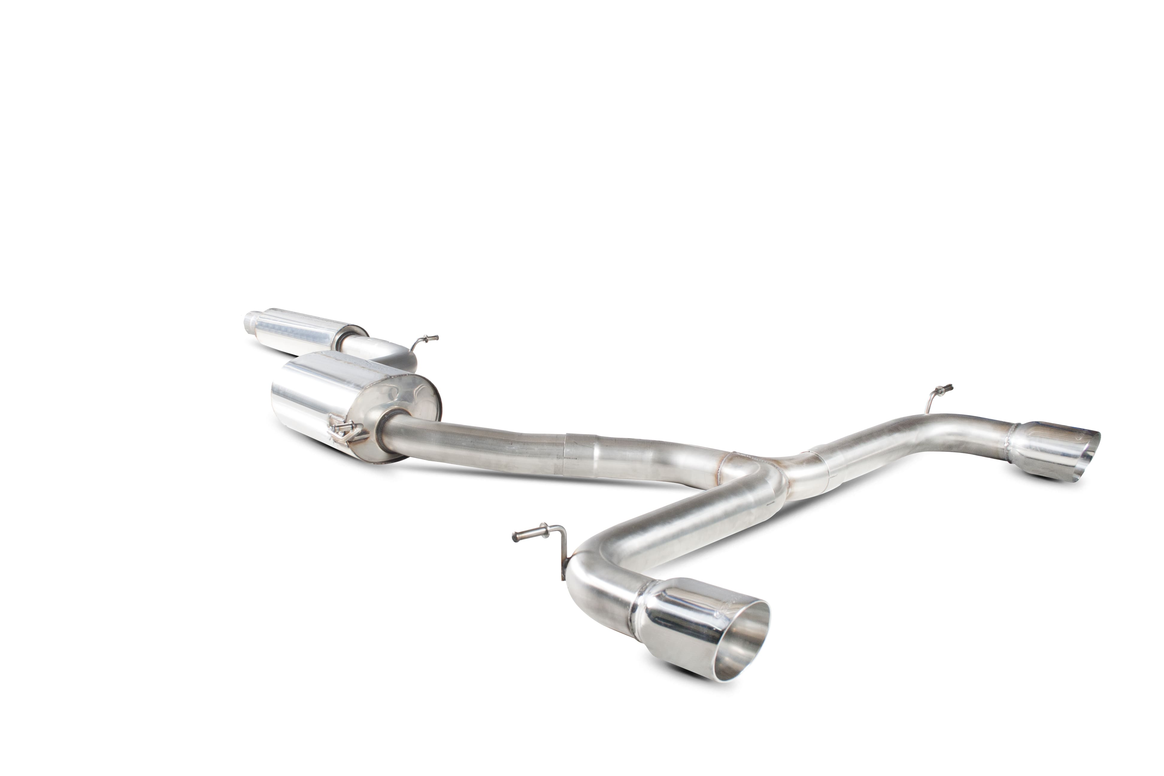 Volkswagen Golf MK7 Gti Resonated cat-back system - Scorpion