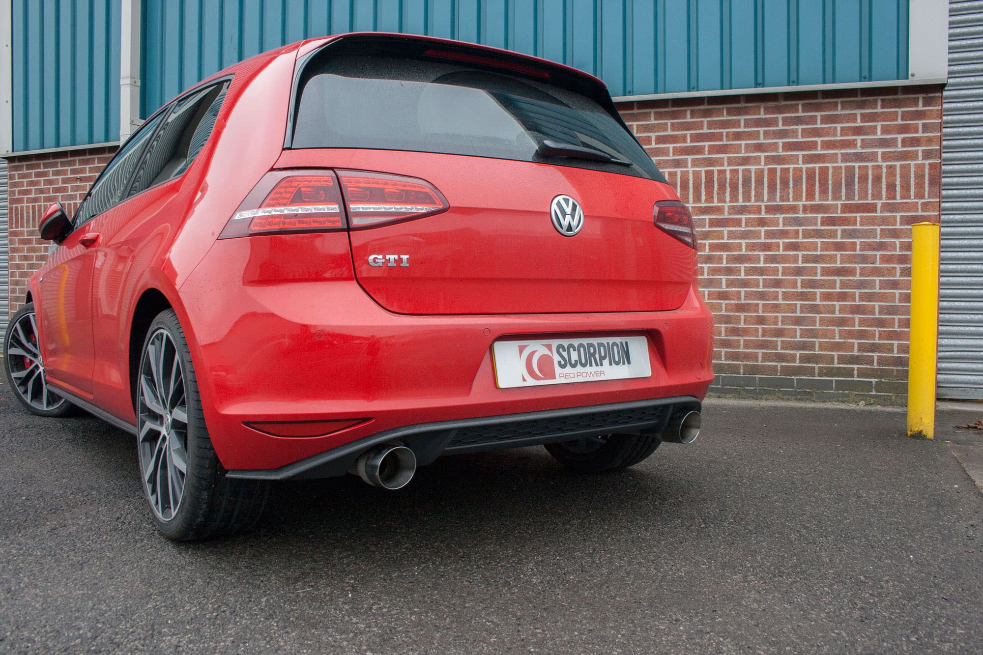Volkswagen Golf MK7 Gti Resonated cat-back system - Scorpion