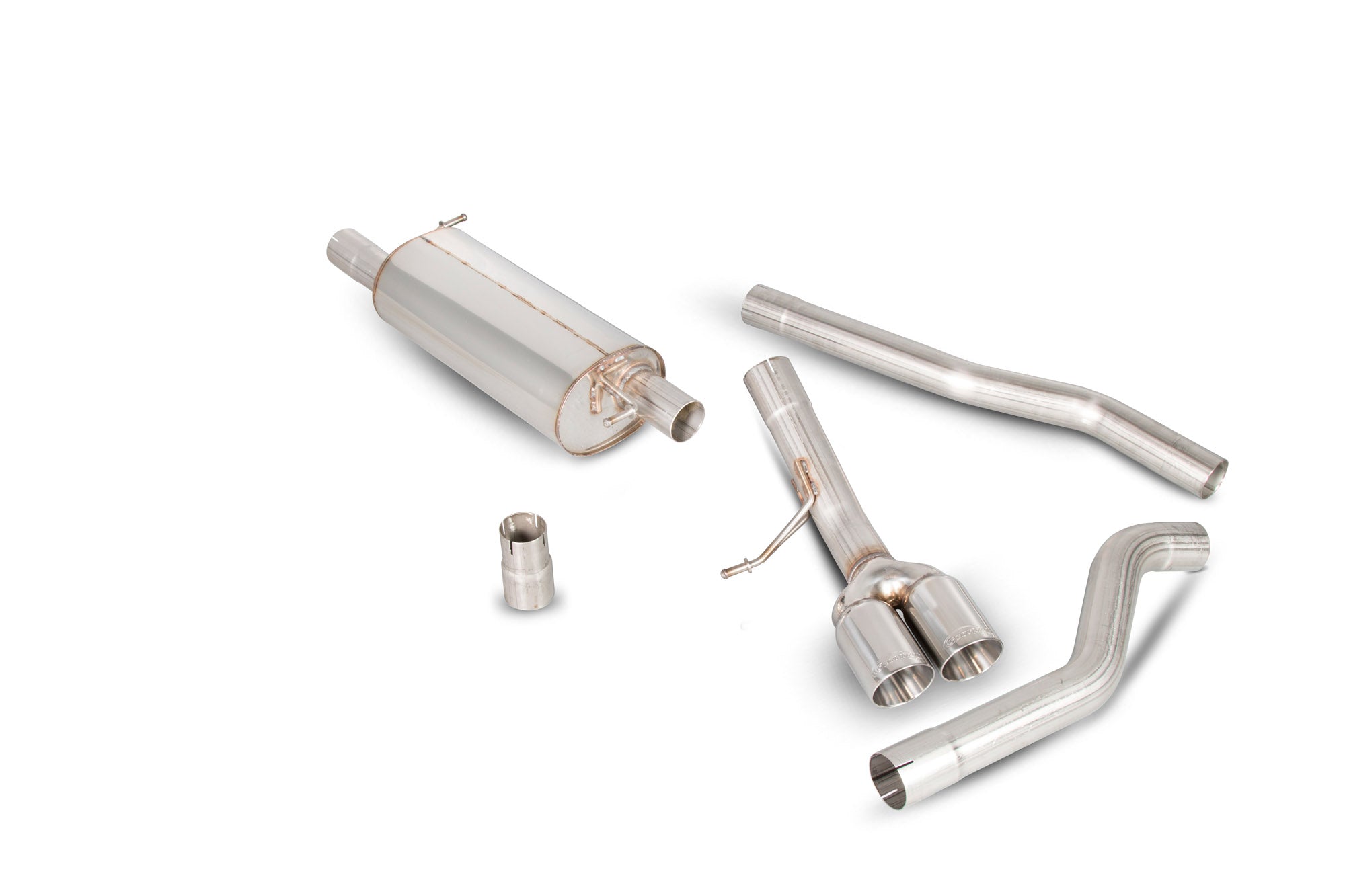 Volkswagen Transporter T5 2.5TDi (03-09) / T5 2.0 (10-15) / T5 & T6 2.0 BiTDi (15-19) SWB/LWD 2WD Resonated cat/DPF-back