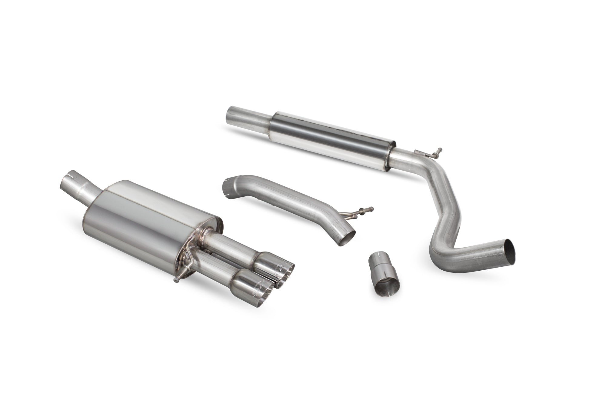 Volkswagen Polo Gti 1.8T 9n3 Resonated cat-back system - Scorpion