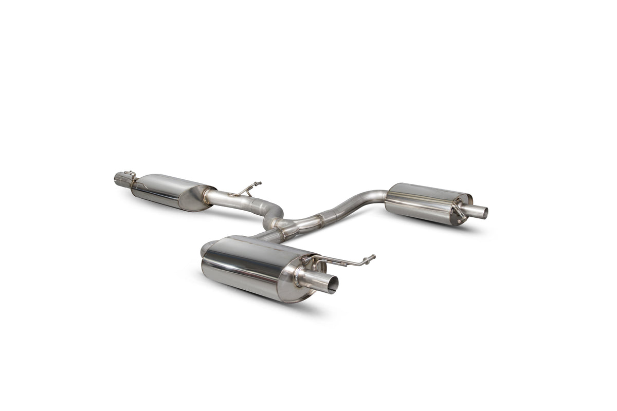 Volkswagen Golf MK7 R Estate Resonated cat-back system - Scorpion