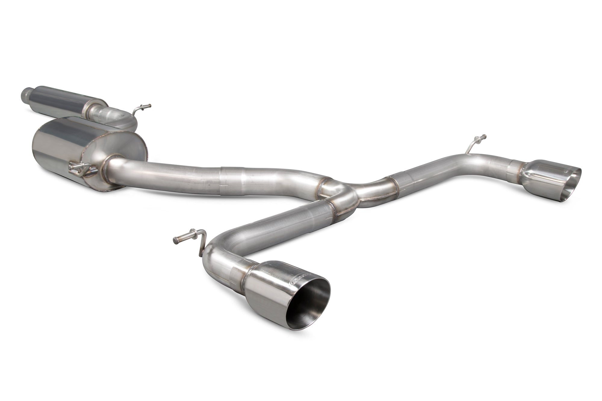 Volkswagen Golf MK7.5 GTi Non GPF Model Only Resonated cat-back system - Scorpion
