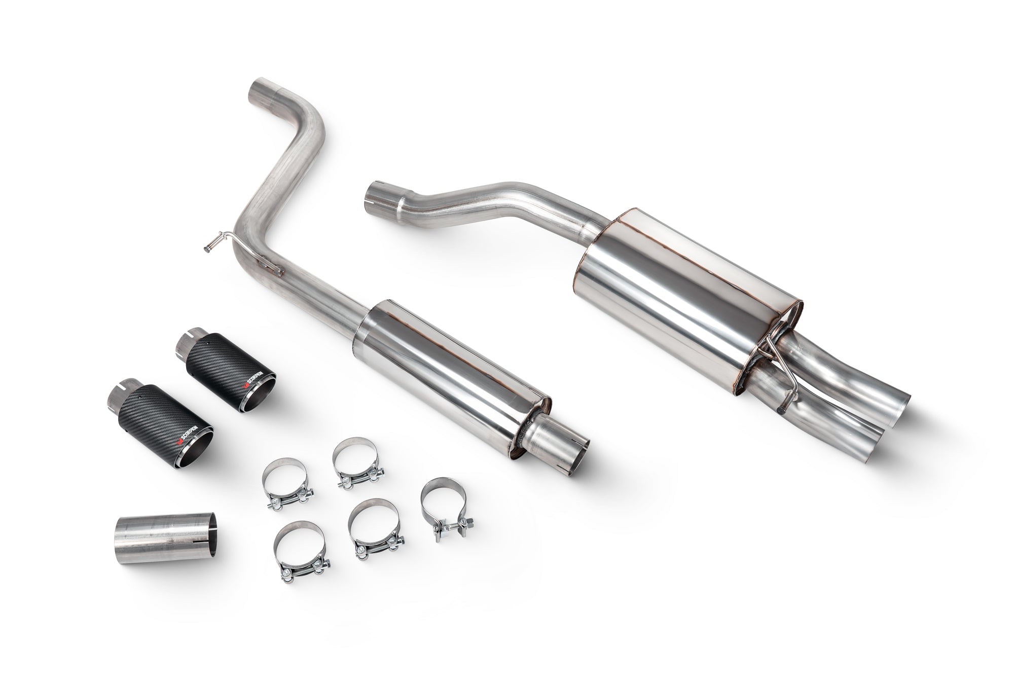 Volkswagen Polo GTi AW (GPF MODEL) Resonated GPF-back system - Scorpion