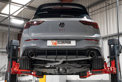 Volkswagen Golf MK8 / MK 8.5 GTi Clubsport Resonated GPF-back system - Scorpion