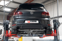 Volkswagen Golf Mk6 Gti 2.0 Tsi & Edition 35 Resonated Predator Cat-back System - Scorpion