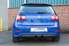Volkswagen Golf MK5 R32 Non-resonated cat-back system - Scorpion