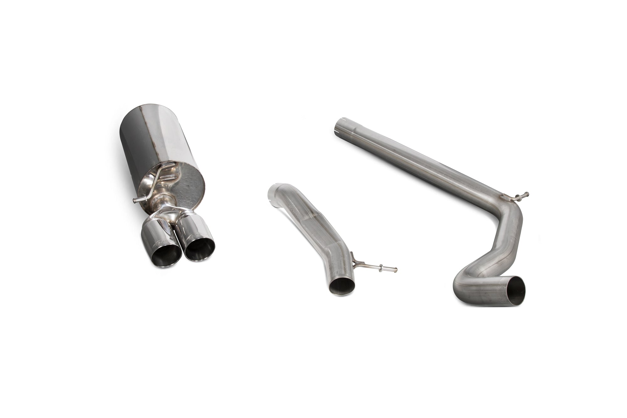 Volkswagen Polo Gti 1.8T 6C Non-resonated cat back system - Scorpion