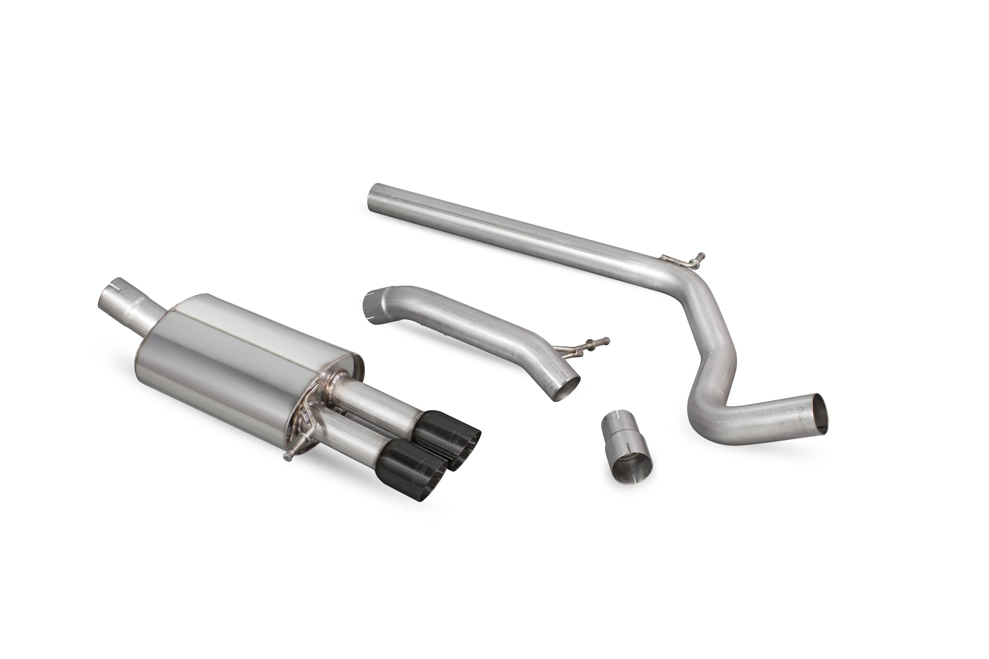 Volkswagen Polo Gti 1.8T 9n3 Non-resonated cat-back system - Scorpion
