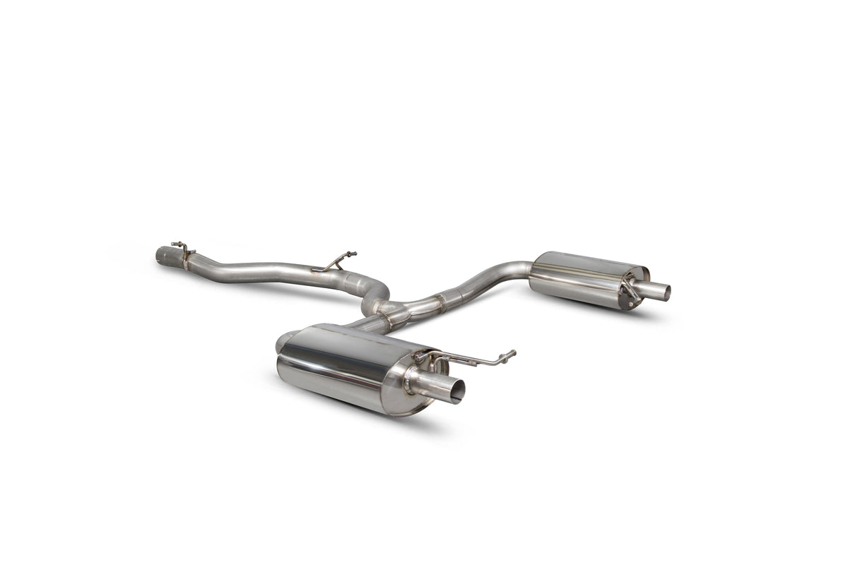 Volkswagen Golf MK7 R Estate Non-resonated cat-back system - Scorpion