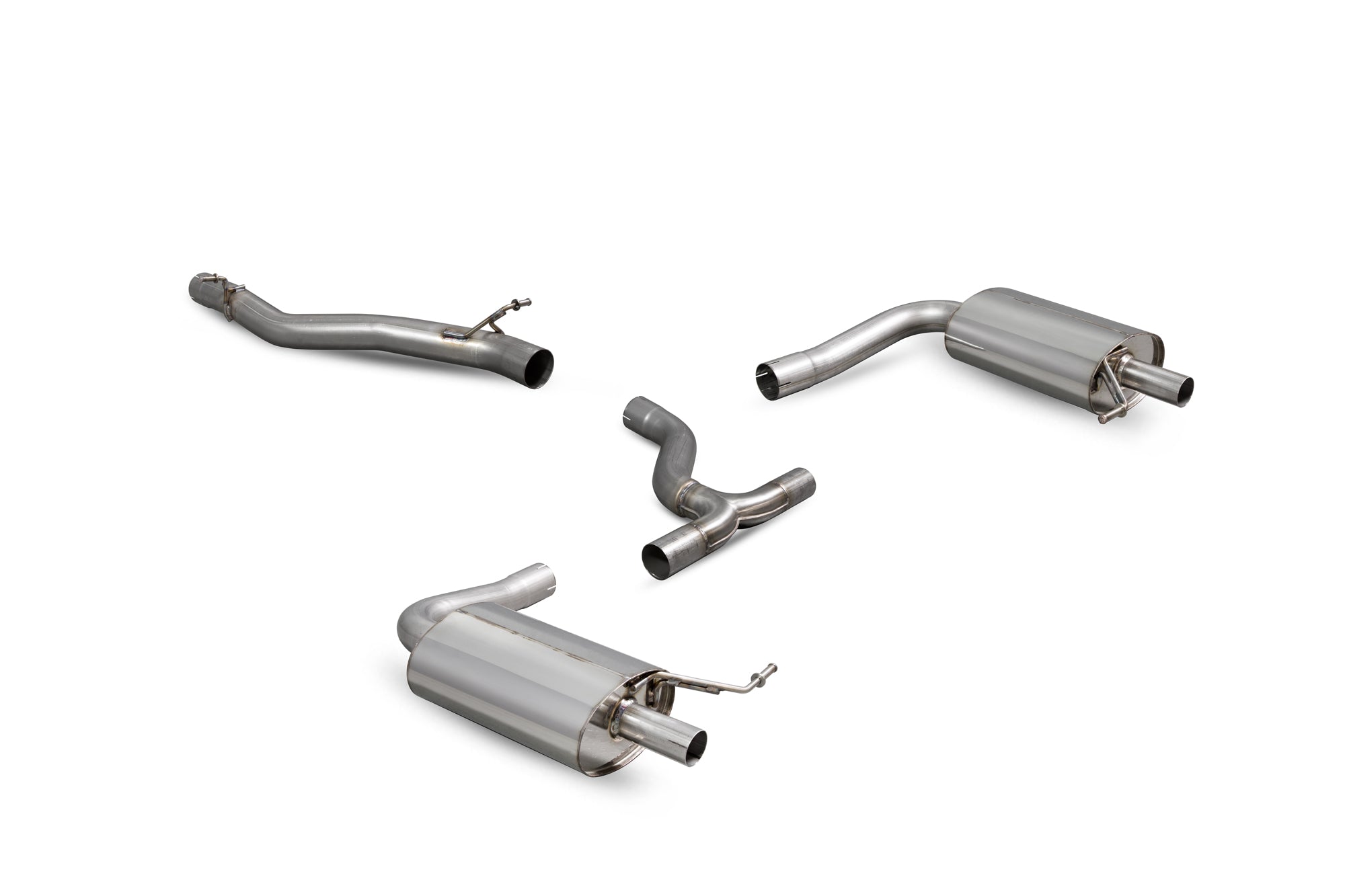 Volkswagen Golf MK7 R Estate Non-resonated cat-back system - Scorpion
