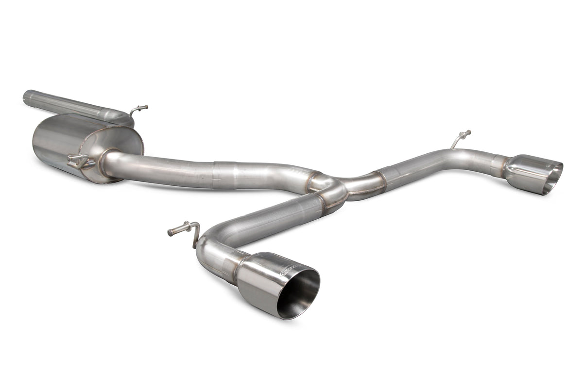 Volkswagen Golf MK7.5 GTi Non GPF Model Only Non-resonated cat-back system - Scorpion