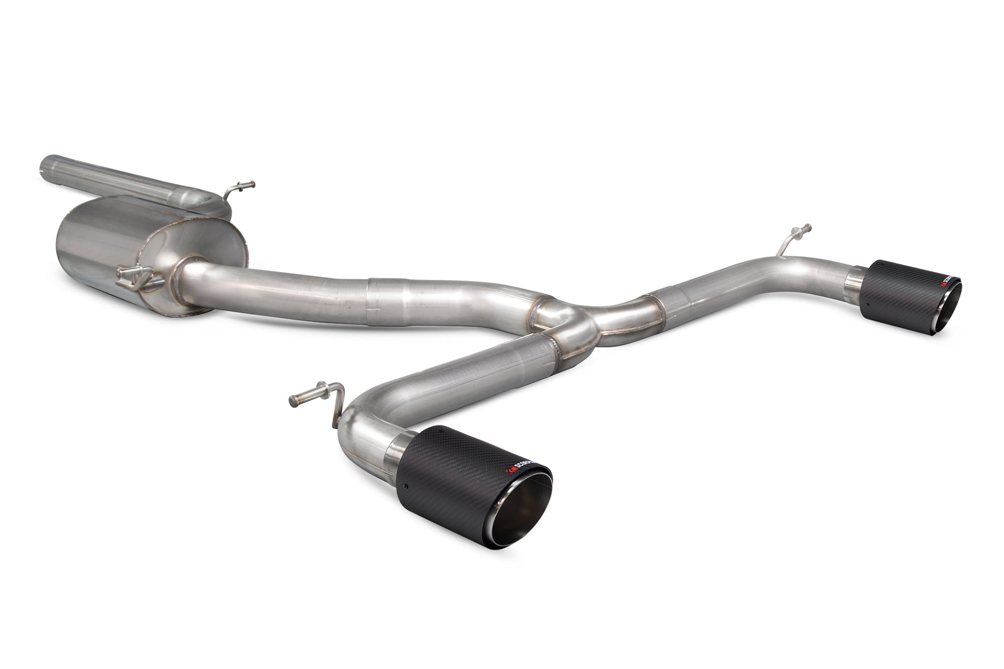 Volkswagen Golf Mk7.5 GTi GPF Model Inc TCR / Performance Pack Non-resonated GPF-back system - Scorpion