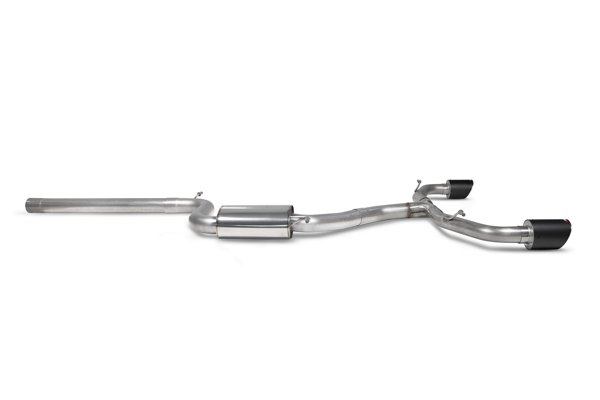 Volkswagen Golf MK8 / MK8.5 GTi Non-resonated GPF-back system - Scorpion