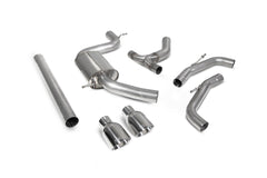 Volkswagen Golf MK8 / MK8.5 GTi Non-resonated GPF-back system - Scorpion