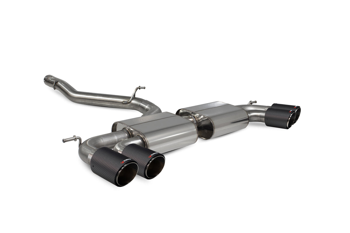 Volkswagen Golf R MK8 GPF Model Non-res cat/gpf back system - Scorpion
