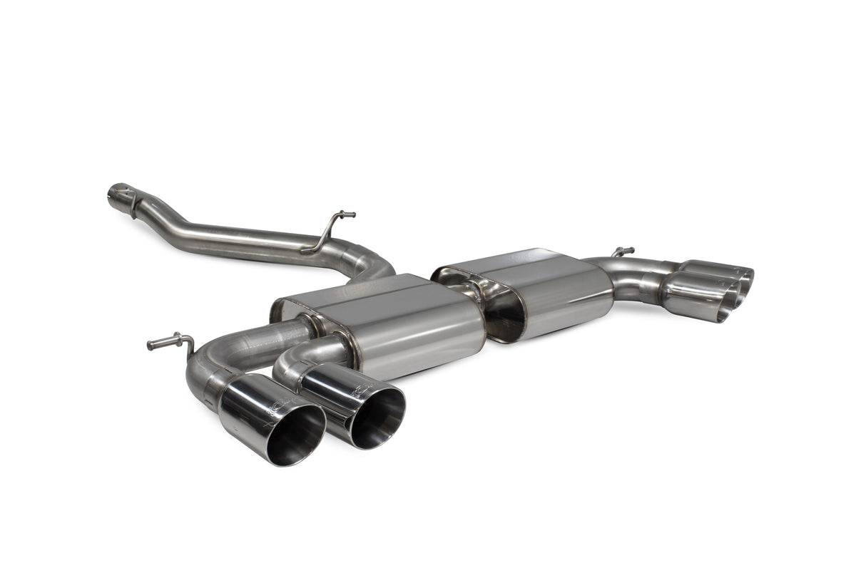 Volkswagen Golf R MK8 GPF Model Non-res cat/gpf back system - Scorpion