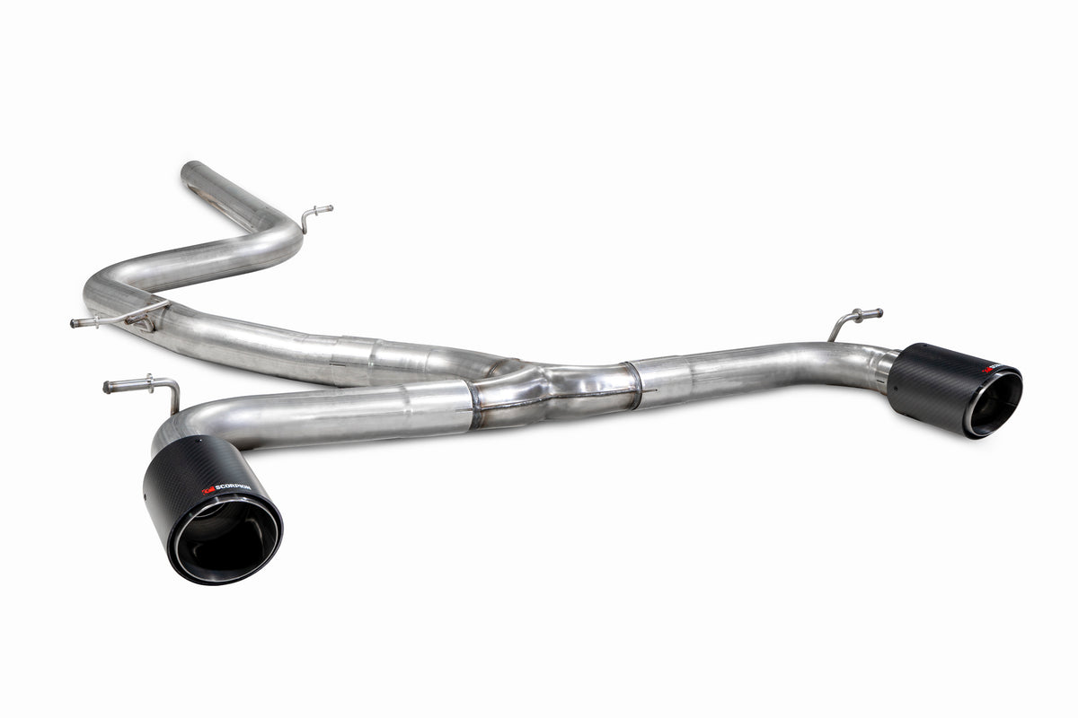 Volkswagen Golf MK7 & 7.5 GTD Cat-back gti style system - Scorpion