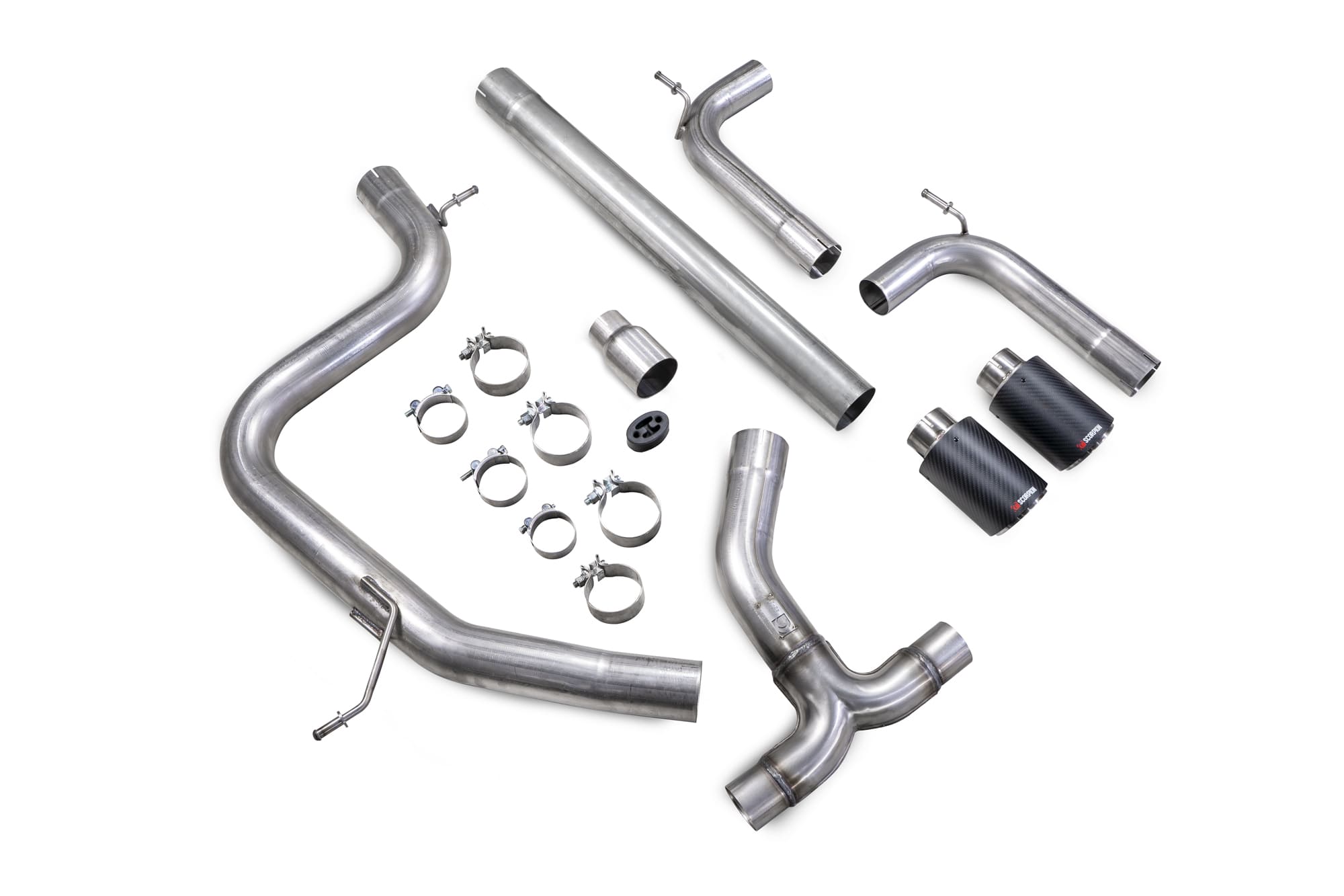 Volkswagen Golf MK7 & 7.5 GTD Cat-back gti style system - Scorpion