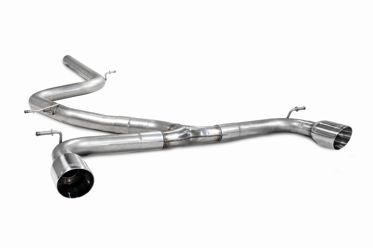 Volkswagen Golf MK7 & 7.5 GTD Cat-back gti style system - Scorpion