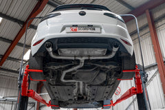 Volkswagen Golf MK7 & 7.5 GTD Cat-back gti style system - Scorpion