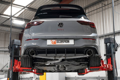 Volkswagen Golf MK8 / MK 8.5 GTi Clubsport Non-resonated GPF-back system - Scorpion