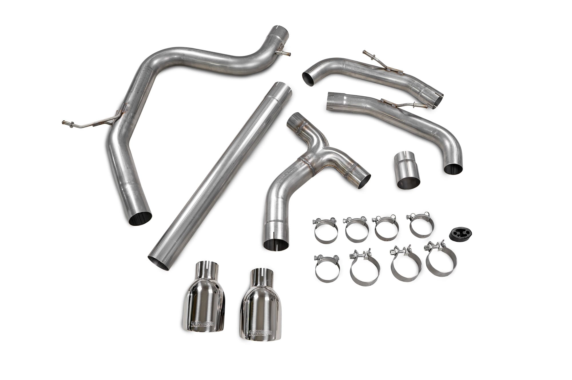 Volkswagen Golf MK8 / MK 8.5 GTi Clubsport Non-resonated Predator GPF-back system - Scorpion